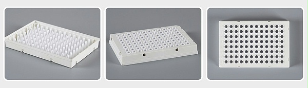 96孔100ul PCR板全裙边白色